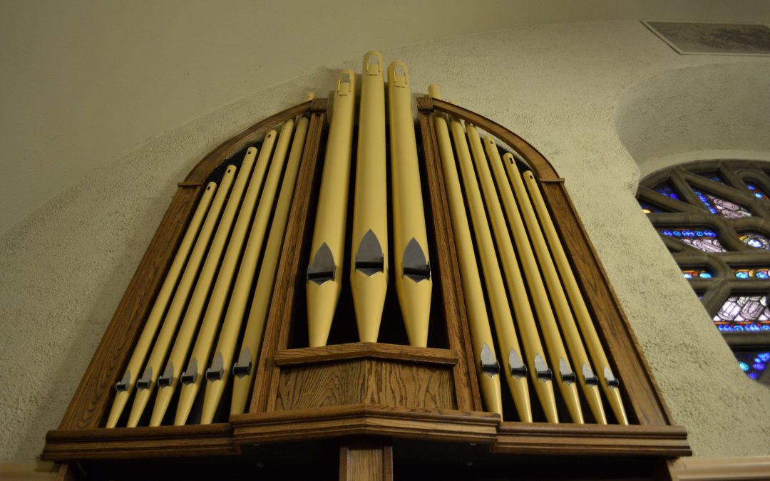 New combination organ at Sacred Heart Catholic Church in Klamath Falls